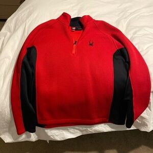 Core Spider Red XL Quarter Zip